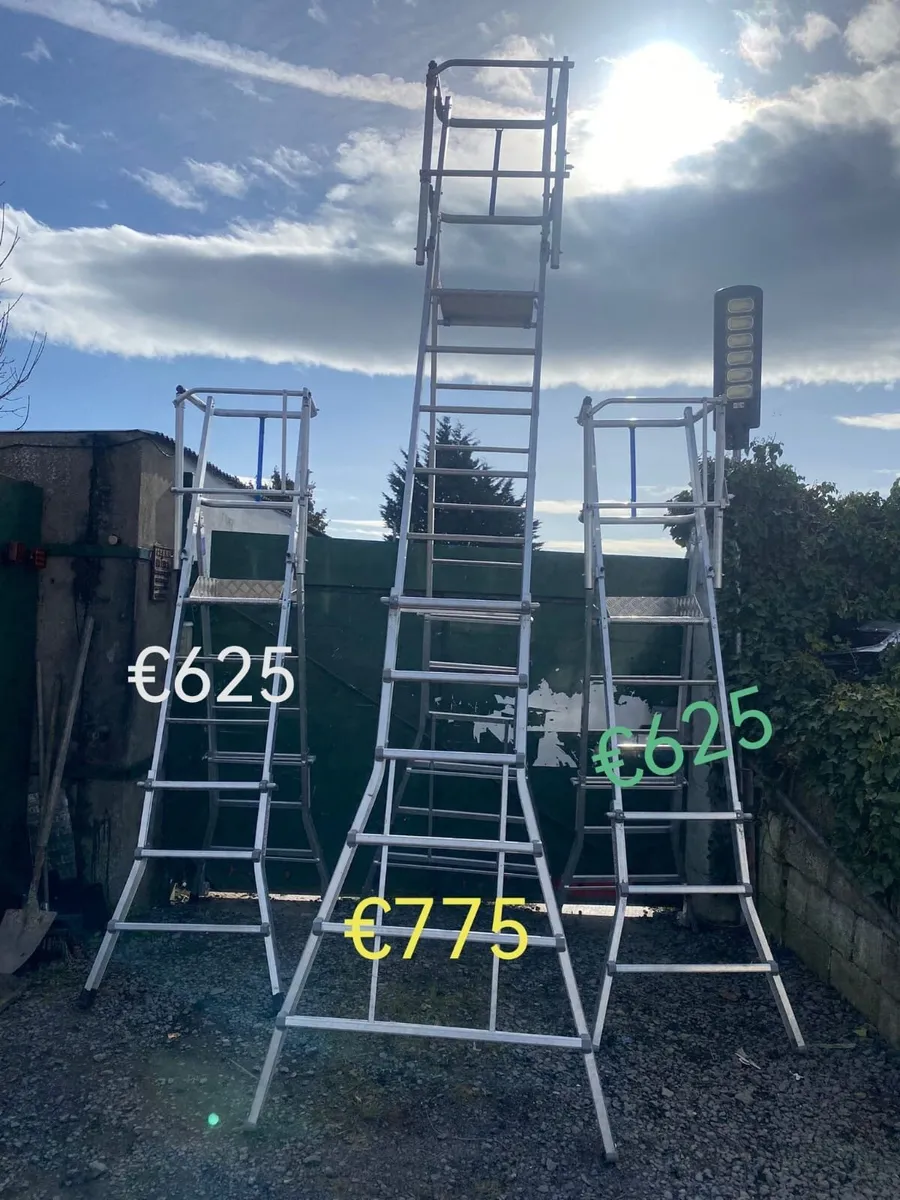 Stradbally extendable podium ladder - Image 1
