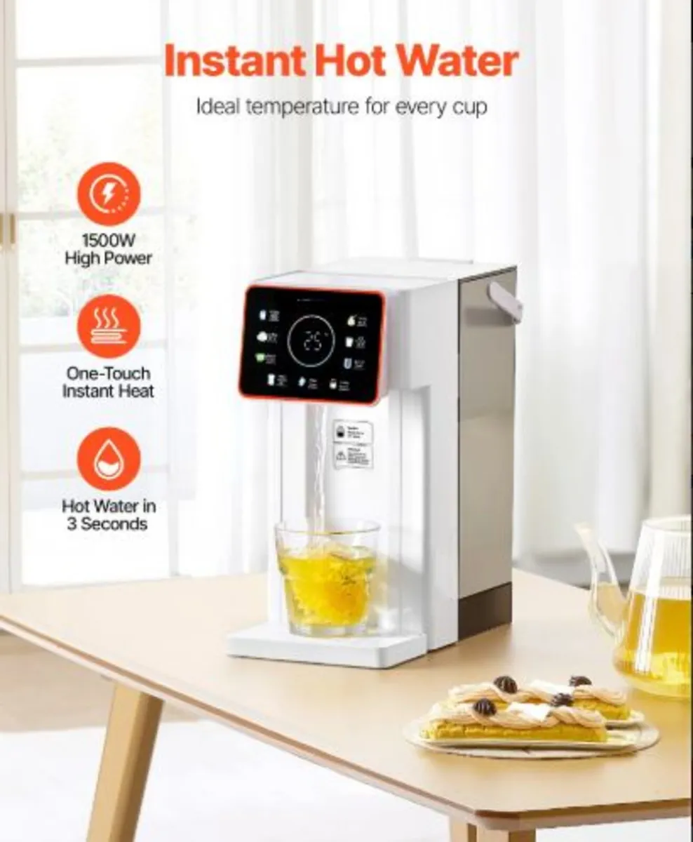 Instant Hot Water Dispenser, Countertop Boiling - Image 2