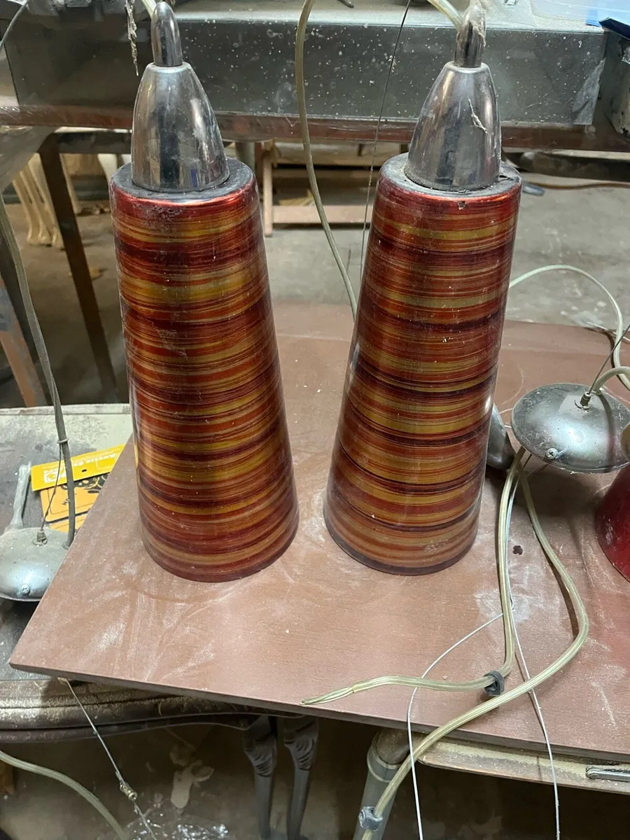 Opaline vintage lights - Image 1