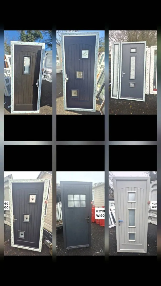 PVC PALLADIO COMPOSITE DOOR NEW