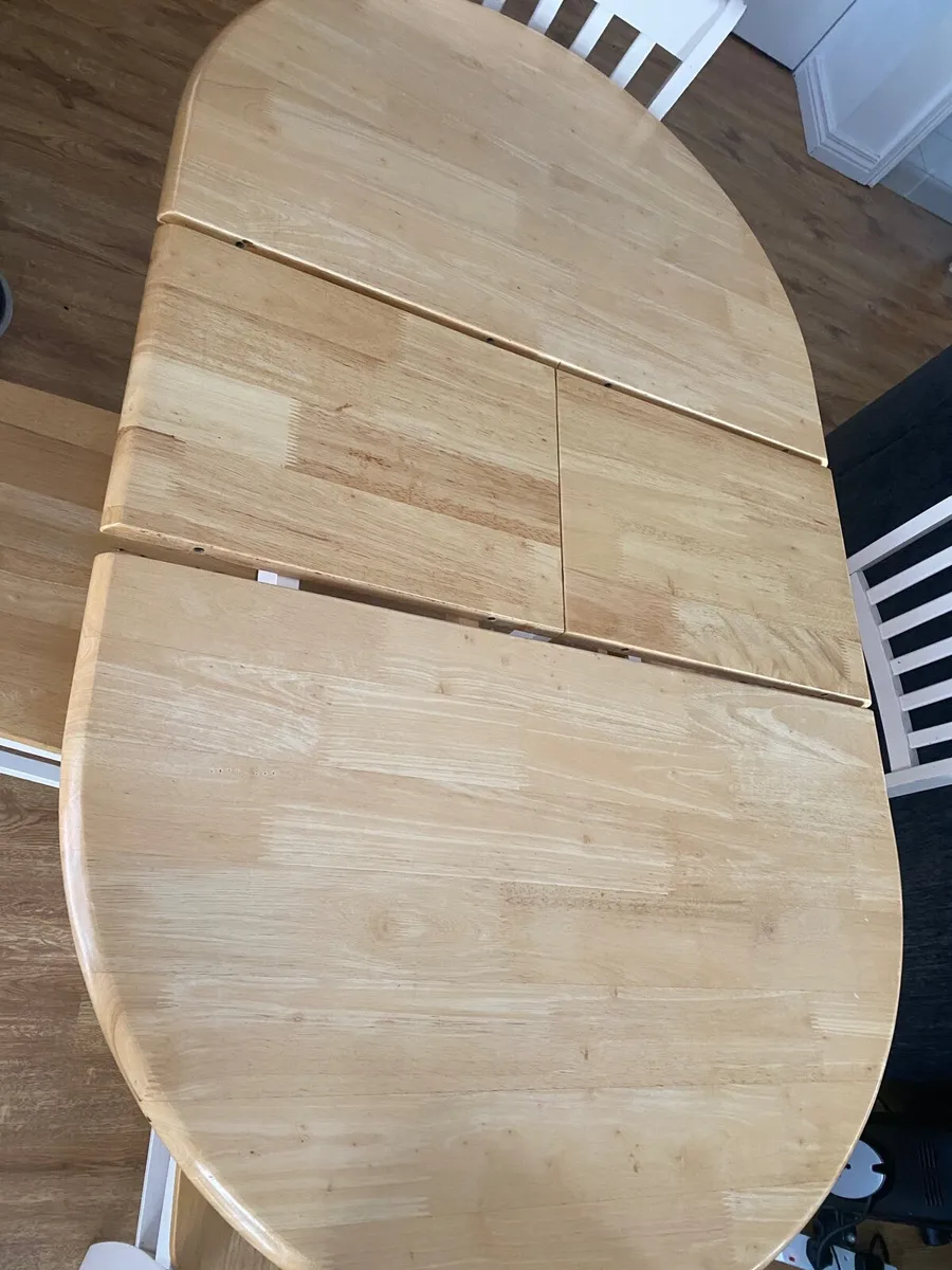 Dining Table and 4 Chairs - Image 2