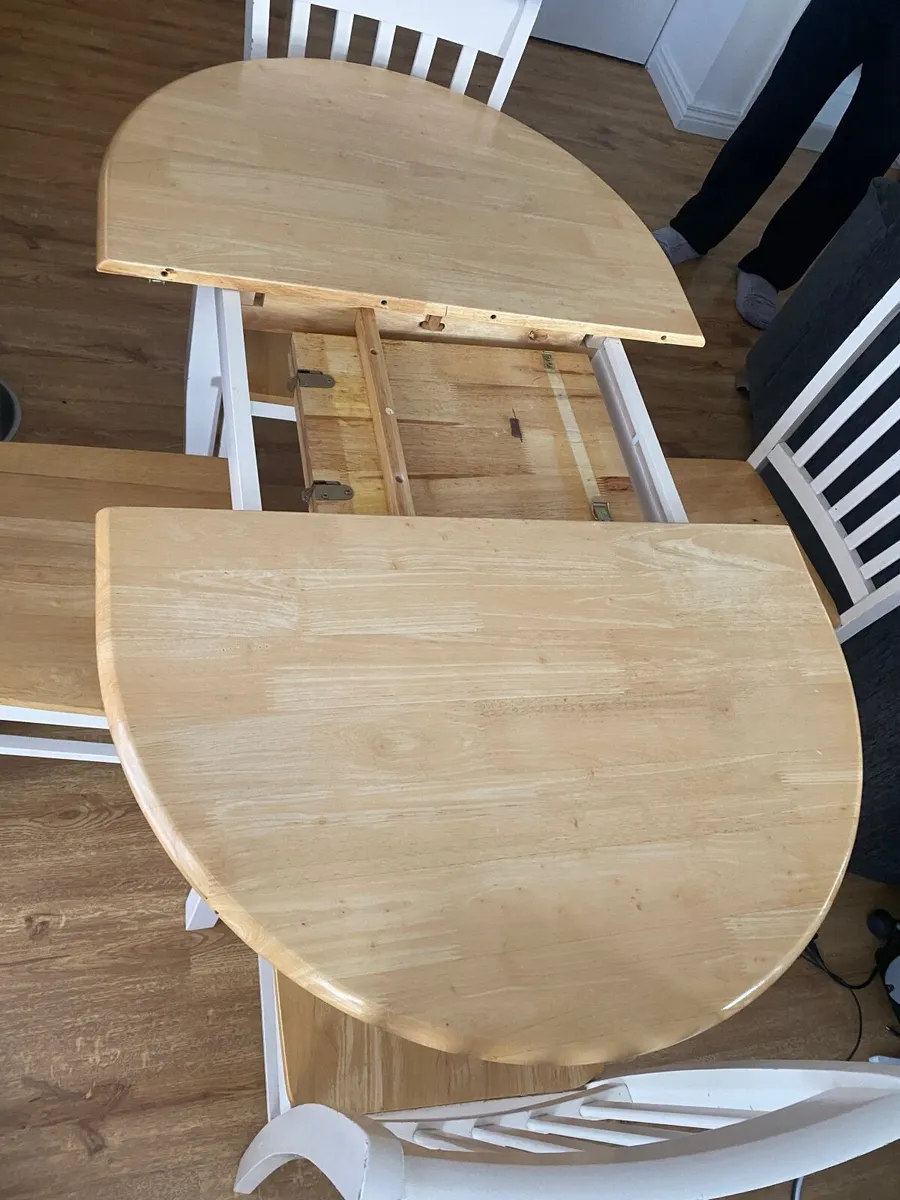 Dining Table and 4 Chairs - Image 3