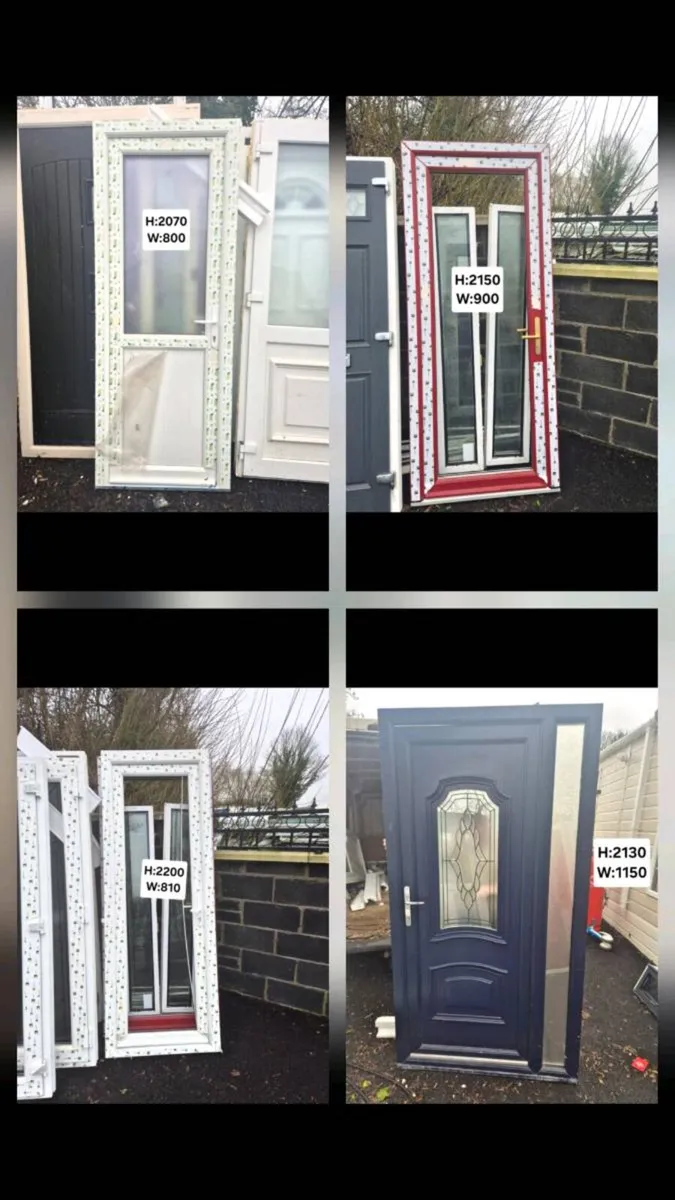 PVC DOORS NEW