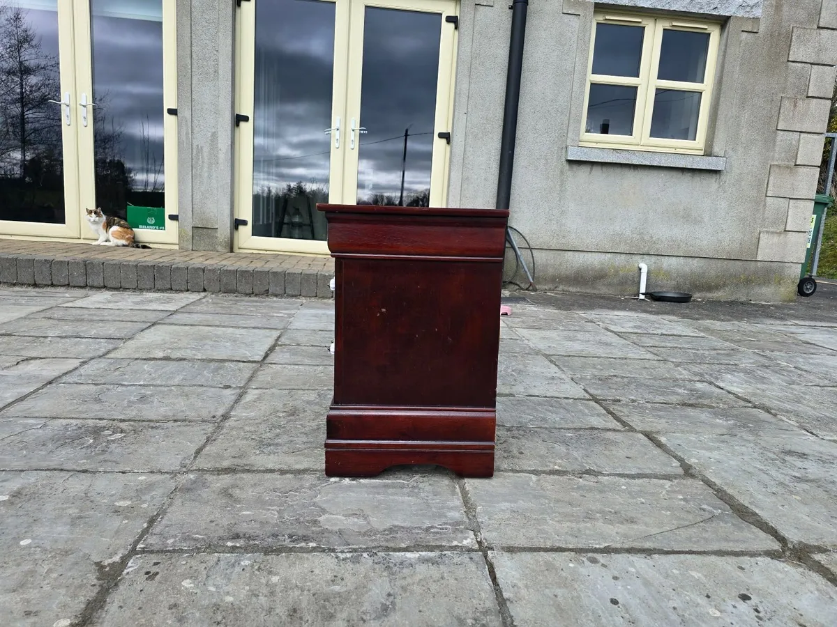 Two Solid Bedside Cabinets - Image 2