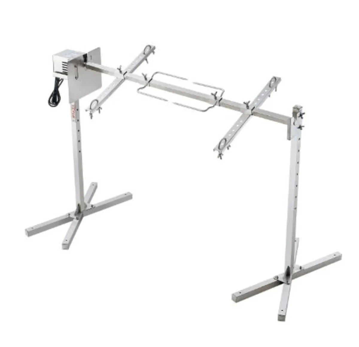 116.8 cm Electric BBQ Rotisserie Grill Kit Stain - Image 3