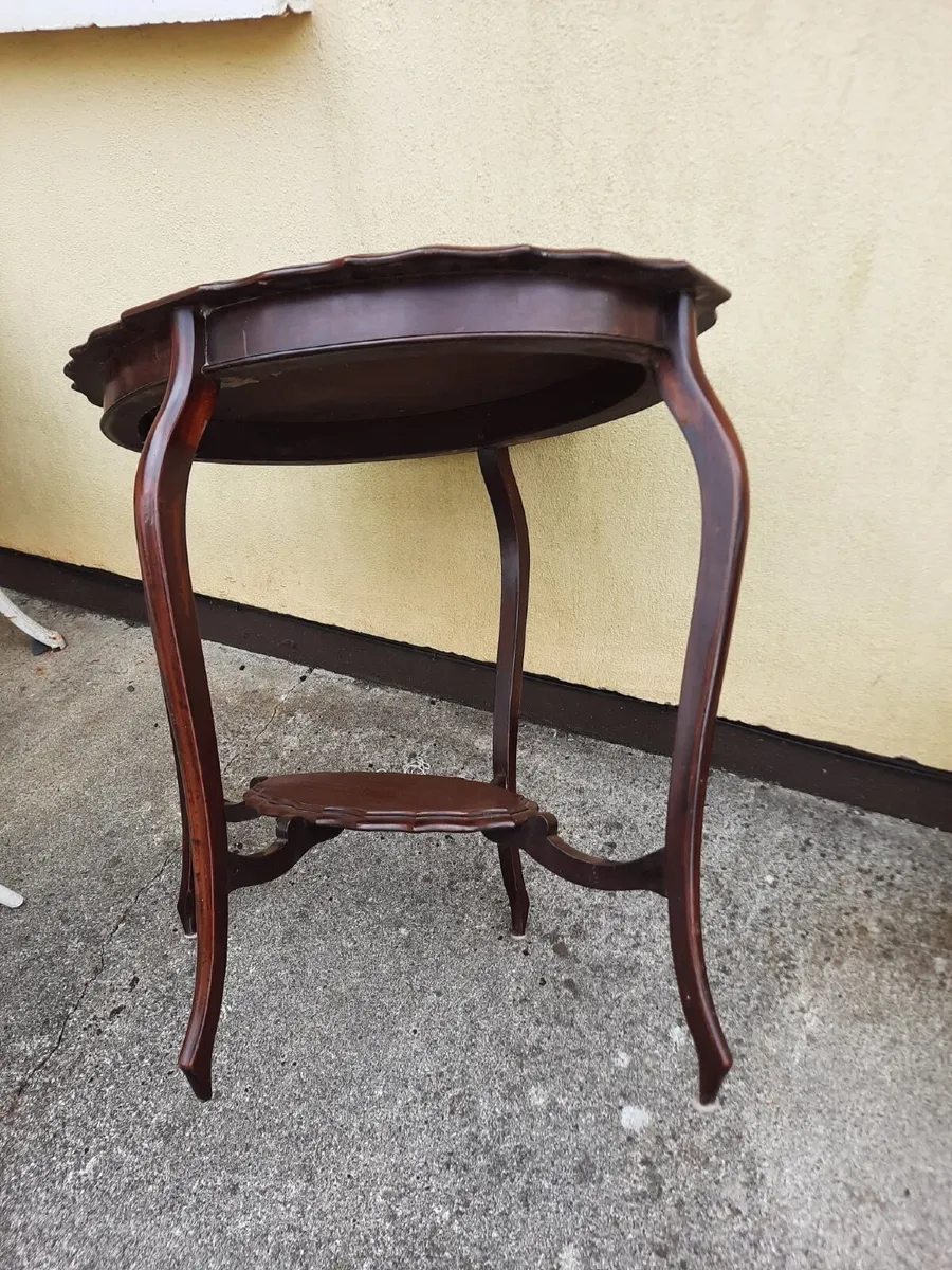 Antique window table - Image 4