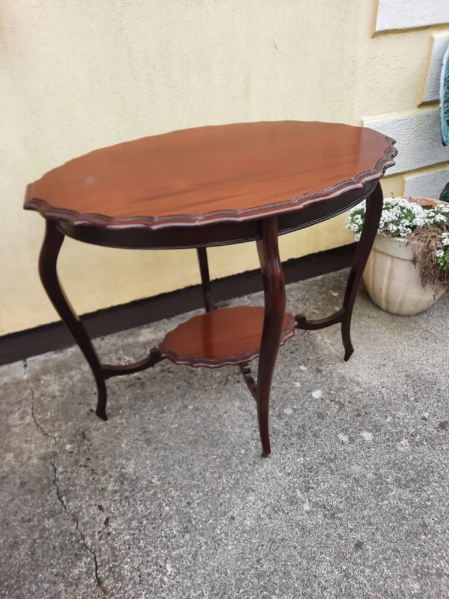 Antique window table - Image 3
