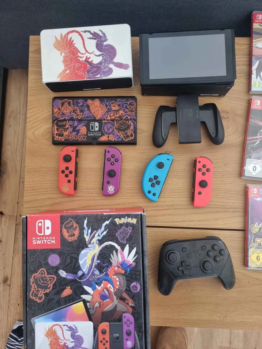 2x Nintendo Switch Consoles + Games + Extras - Image 3