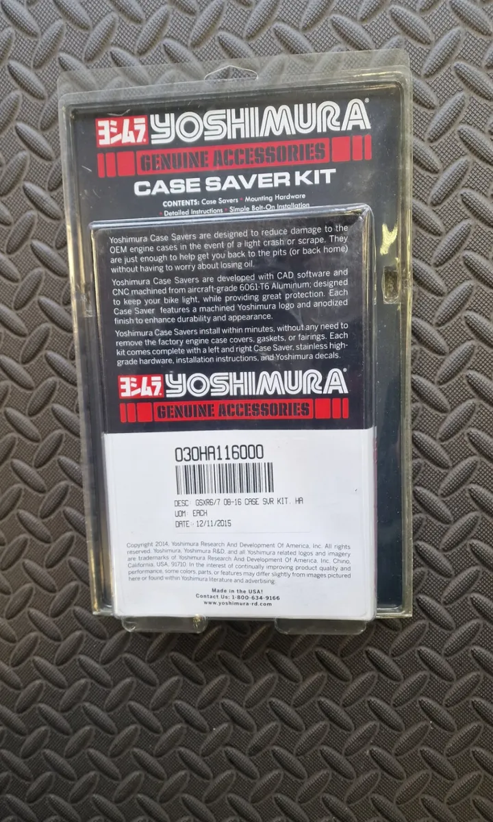 Gsxr600/750 Yoshimura engine case protectors - Image 2