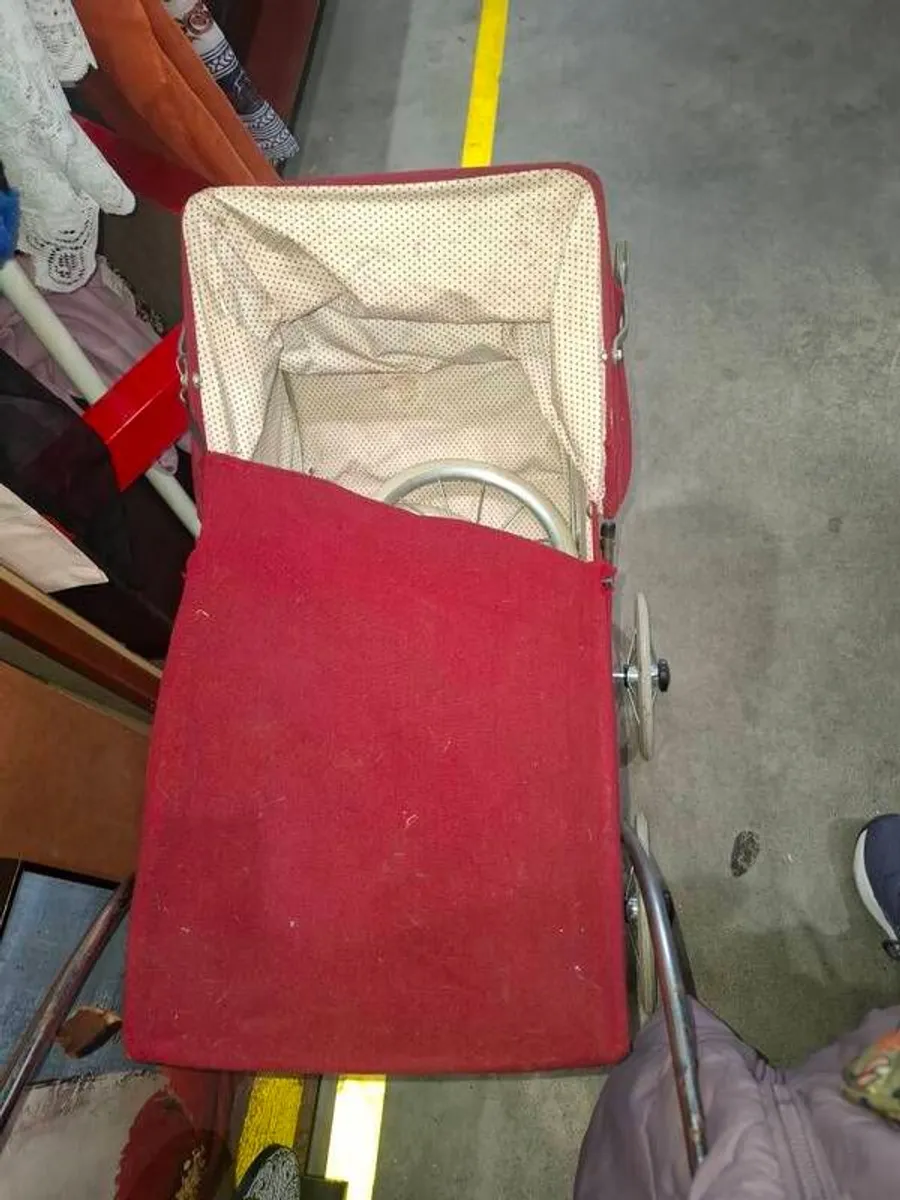 2 x Vintage dolls prams - Image 3