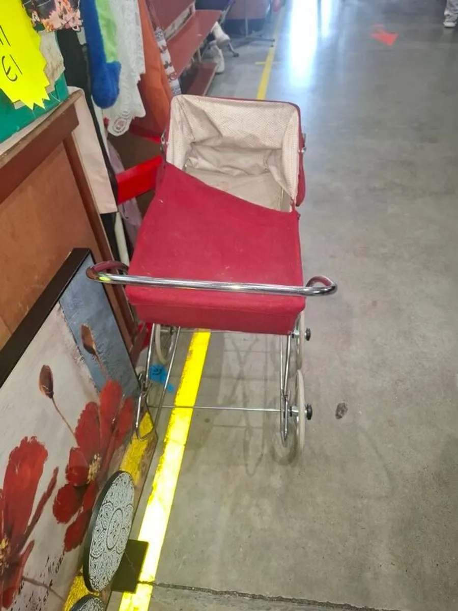 2 x Vintage dolls prams - Image 4