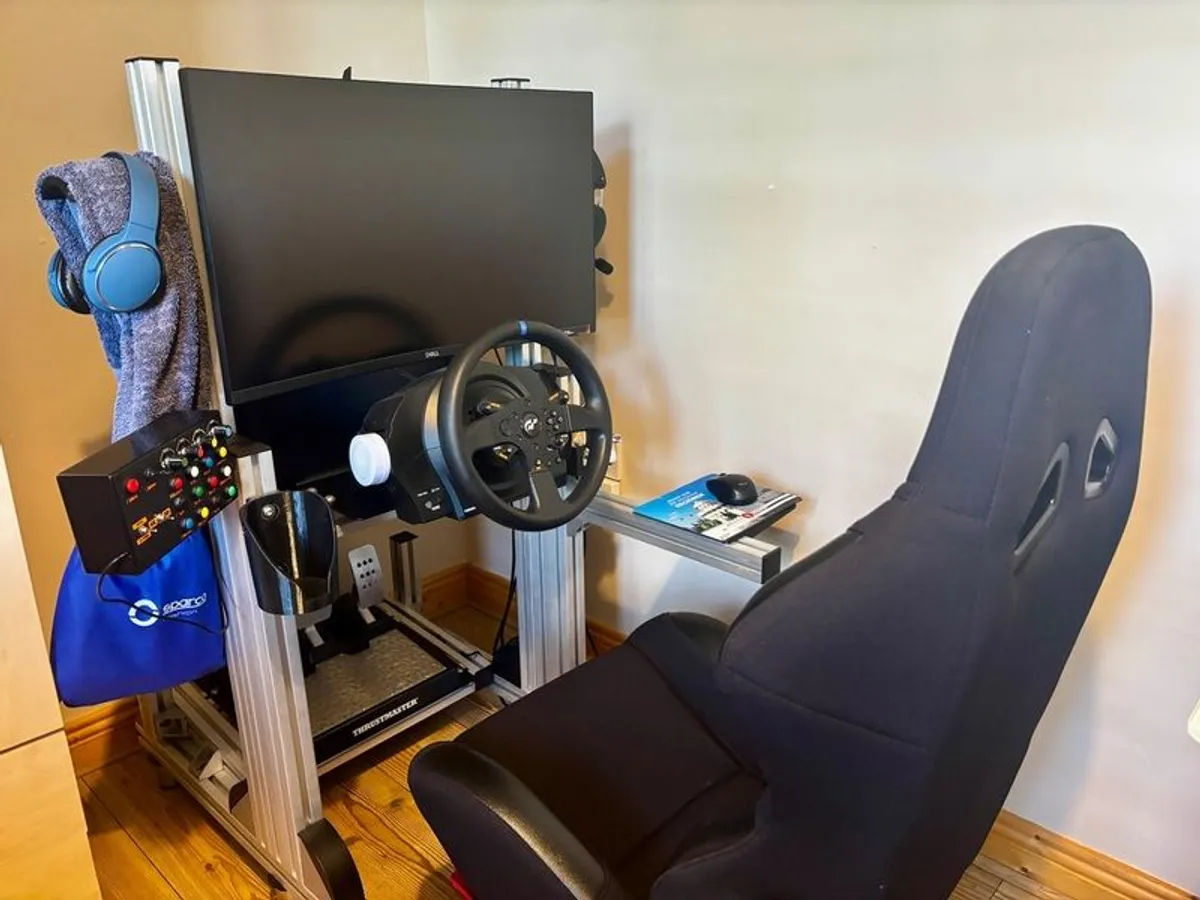 Sim Racing - Complete Aluminum Rig setup - Image 1