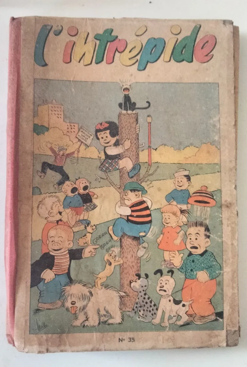 L'intrépide Vintage French Comic Book