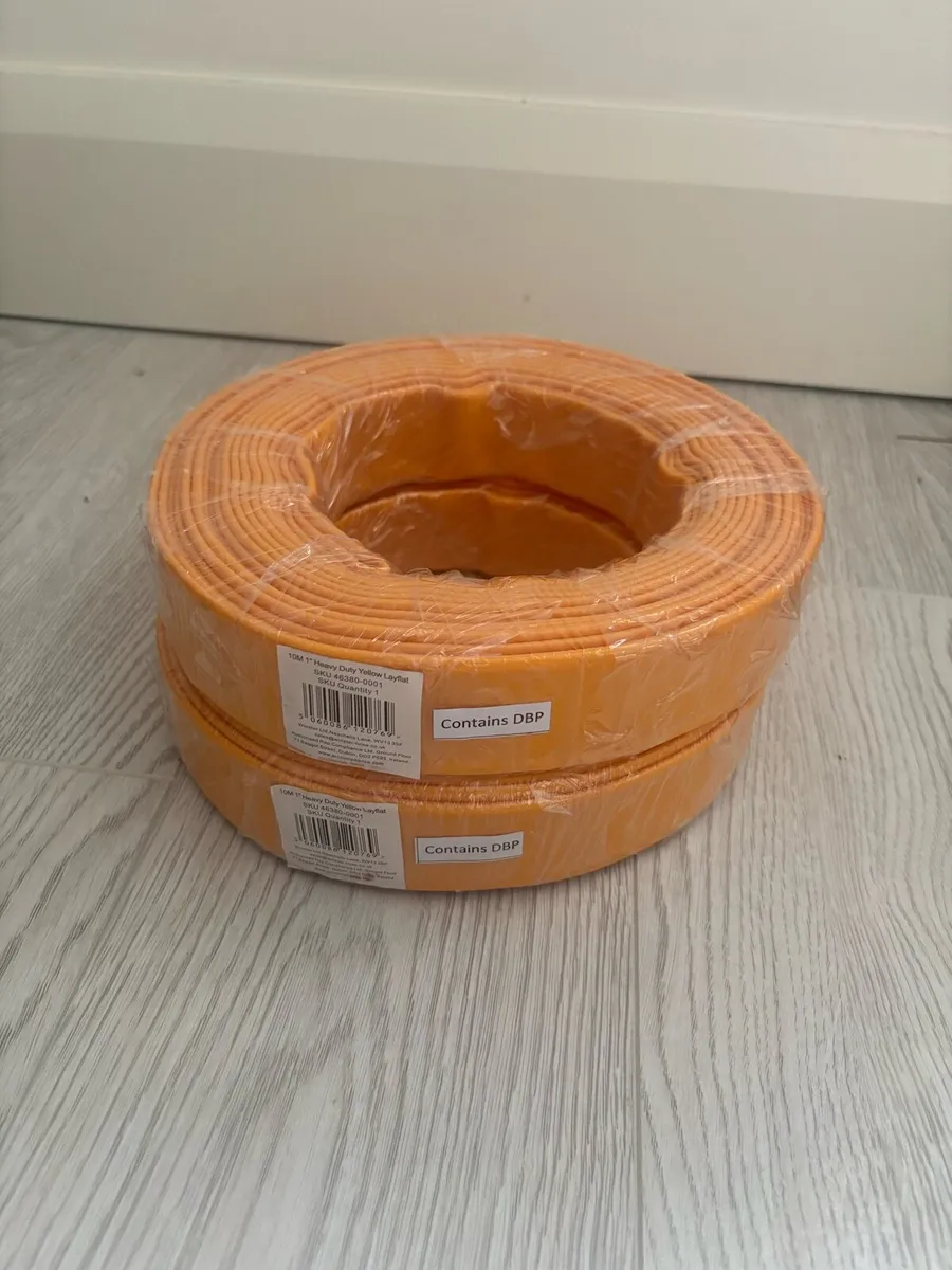 2pcs 1”flat hose/10m each