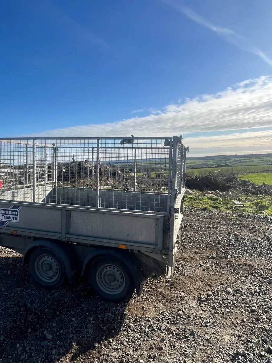 8x5 iforwilliams tipping trailer & mesh side - Image 3