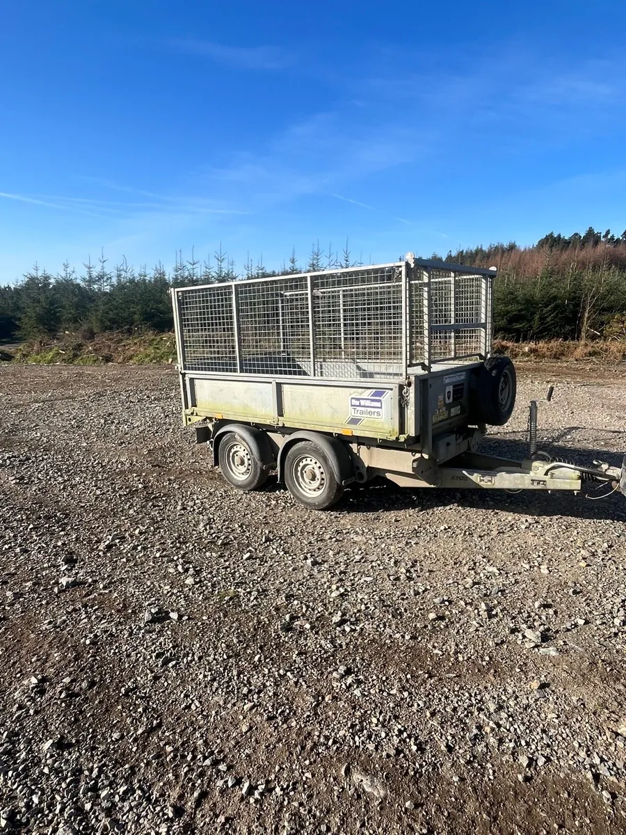 8x5 iforwilliams tipping trailer & mesh side - Image 4