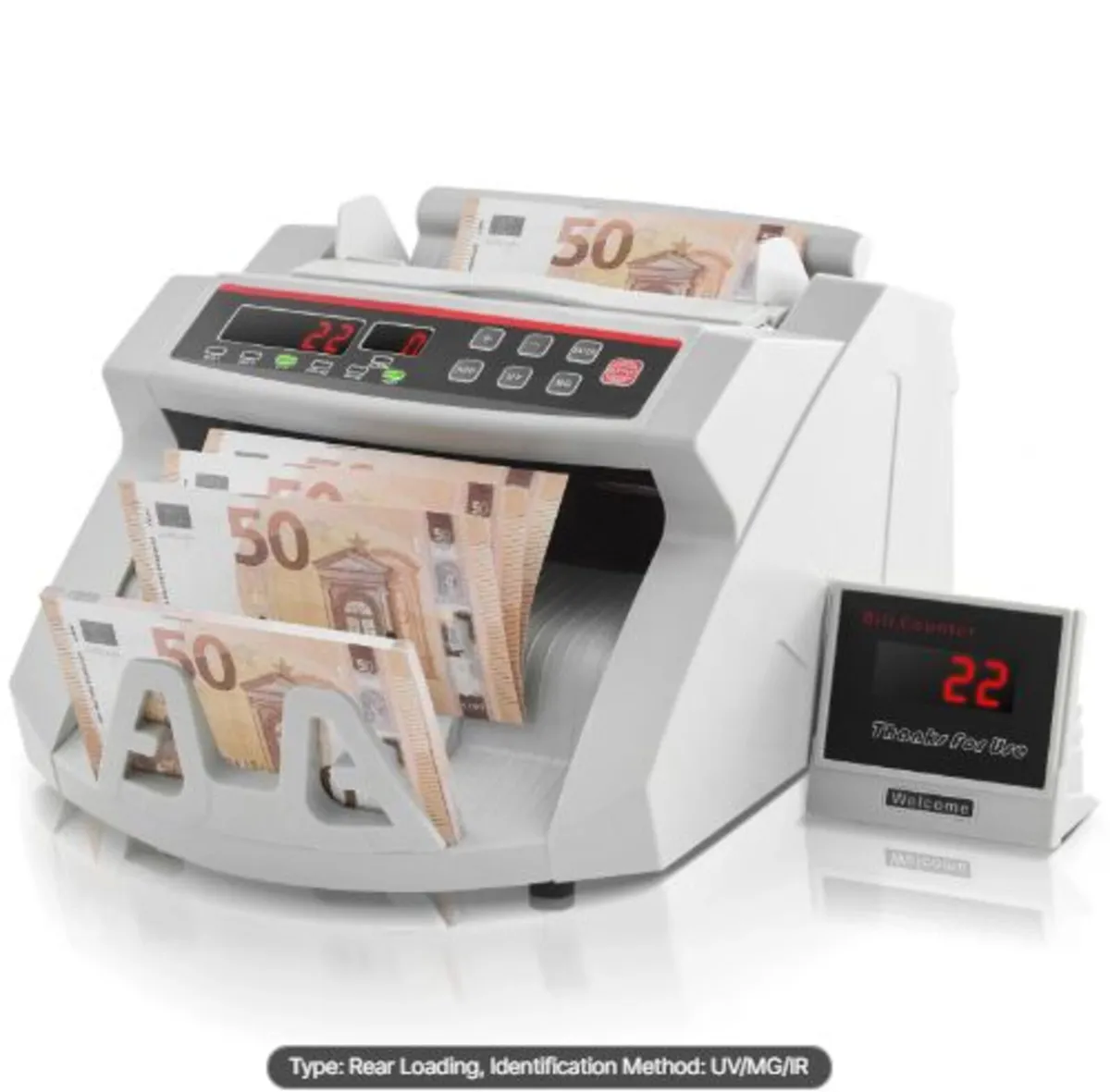 Banknotes Counter With LED Display, Professional - Image 1