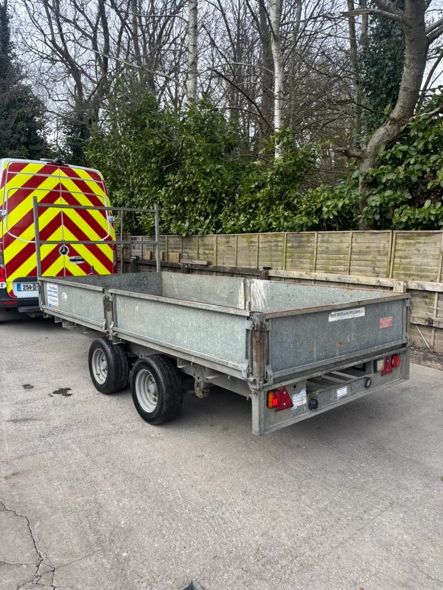 Ifor Williams 12x5,6 dropside trailer - Image 2