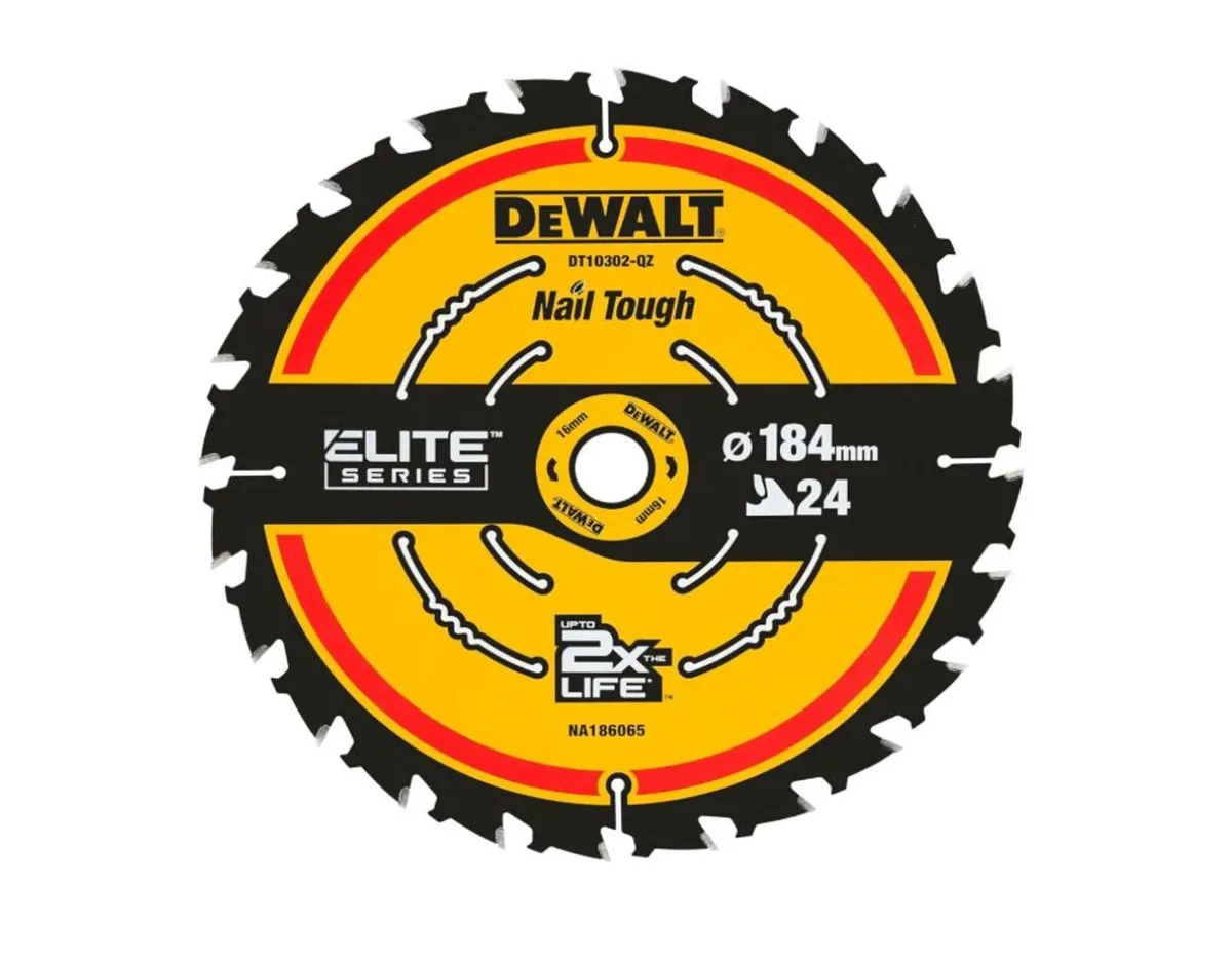 DeWalt DT10302 184mm 24T Circular Saw Blade