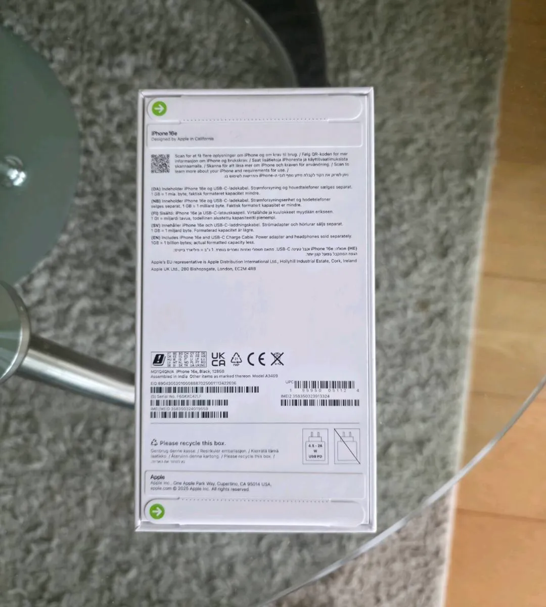 Apple Iphone 16e 128GB IRISH - Image 2