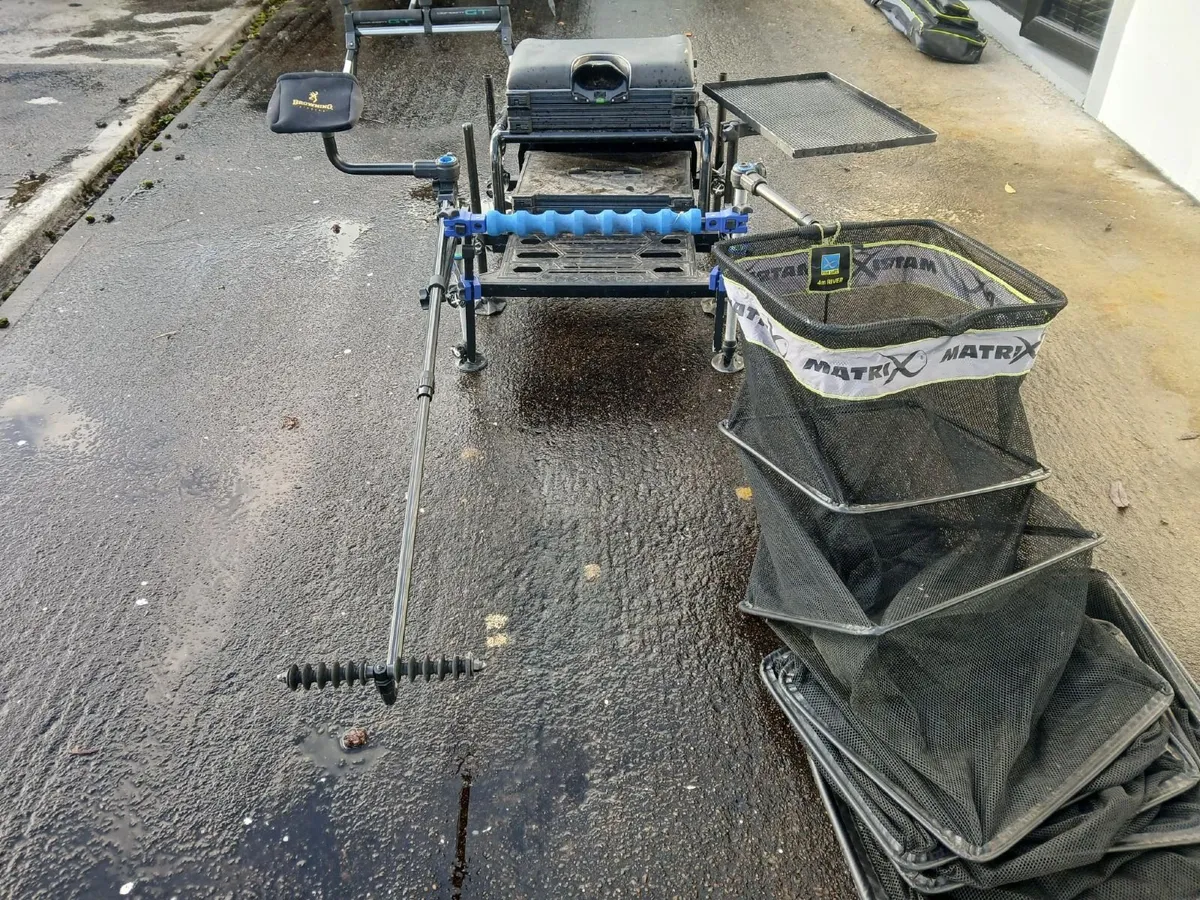 Coarse Match Fishing - full set up - Image 1