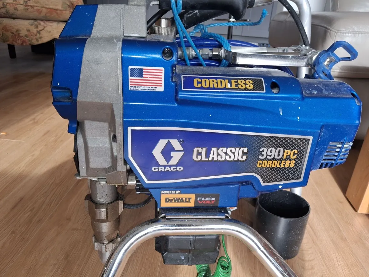 Graco Classic 390 PC Cordless Paint Sprayer - Image 1