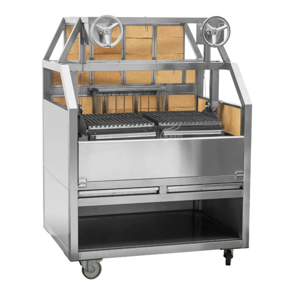 New trojan Santa Maria grill with hot box Brasero