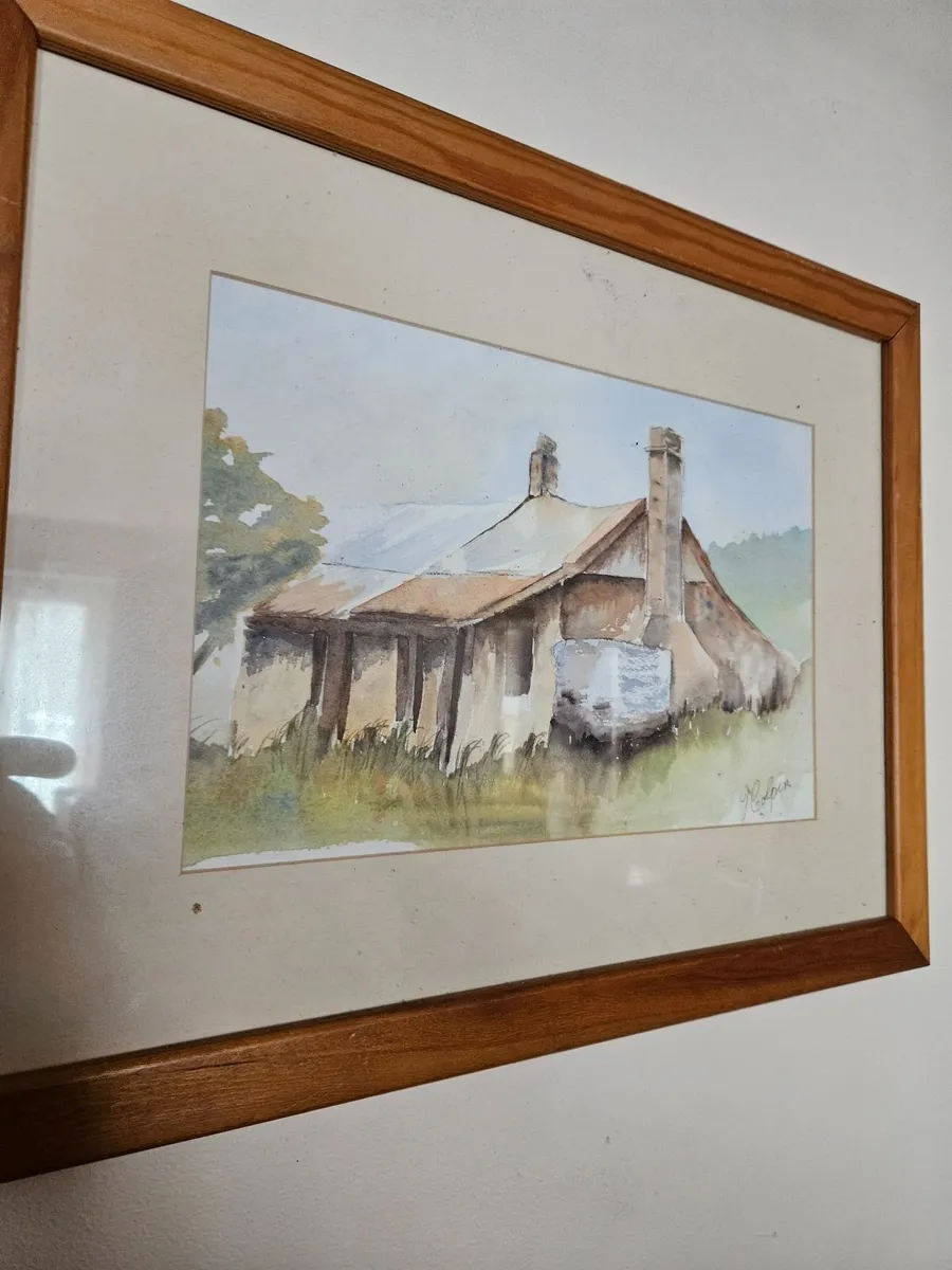 Vintage Picture Watercolour - Image 2