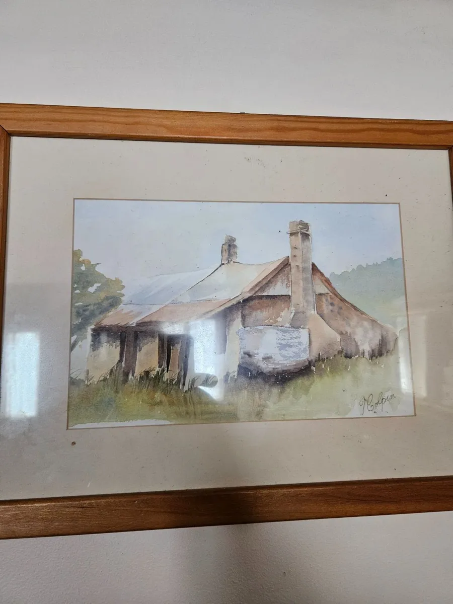 Vintage Picture Watercolour - Image 3