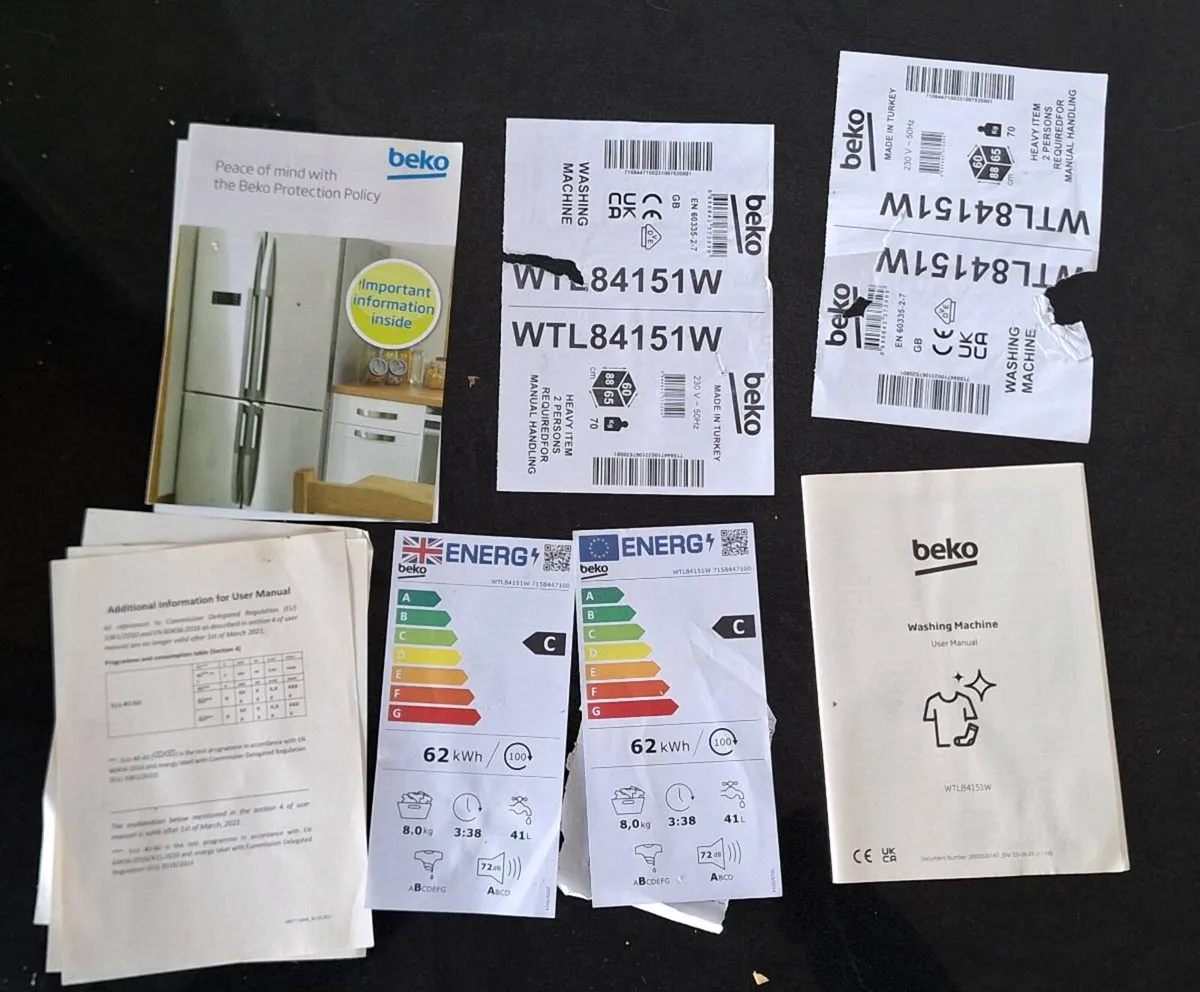 8kg Beko washing machine - Image 1