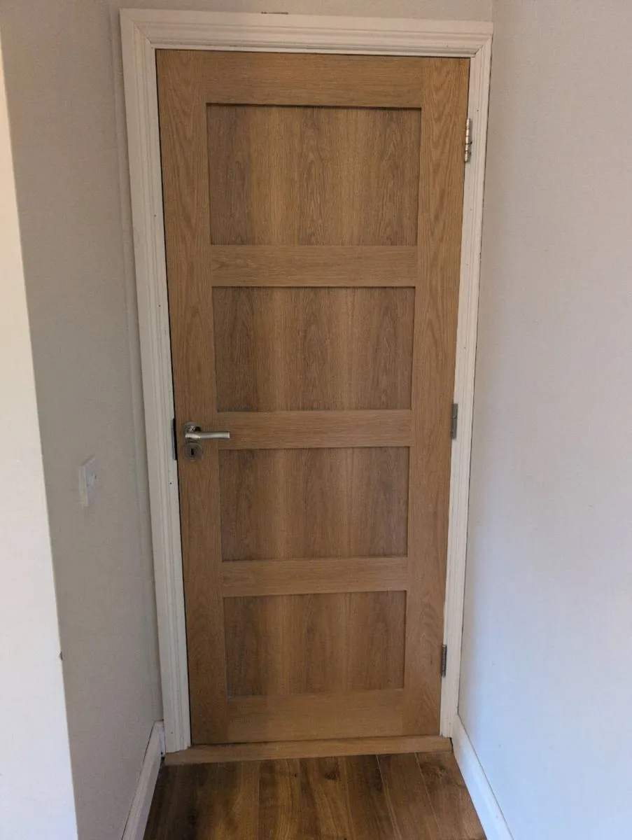 Deanta HP1 Oak Door - Image 1