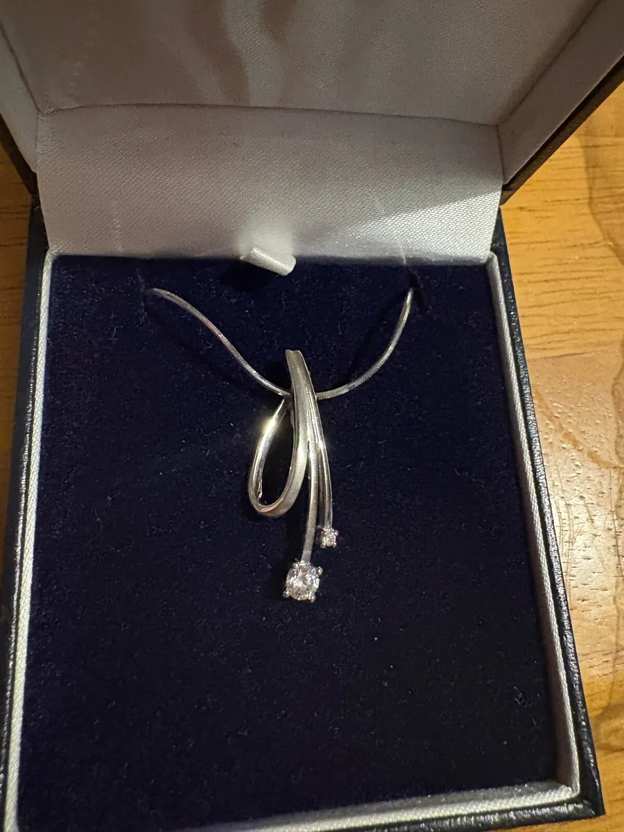 White gold necklace - Image 2