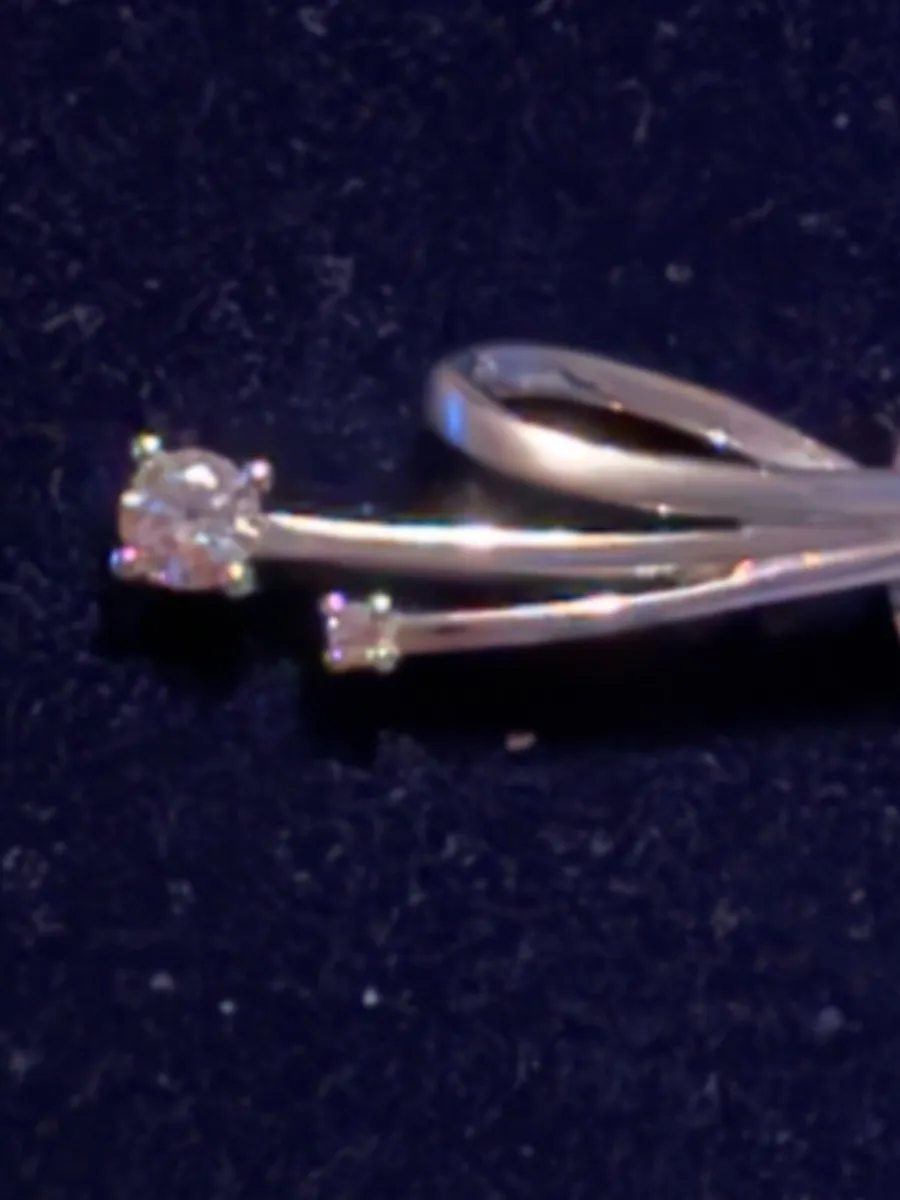 White gold necklace - Image 3