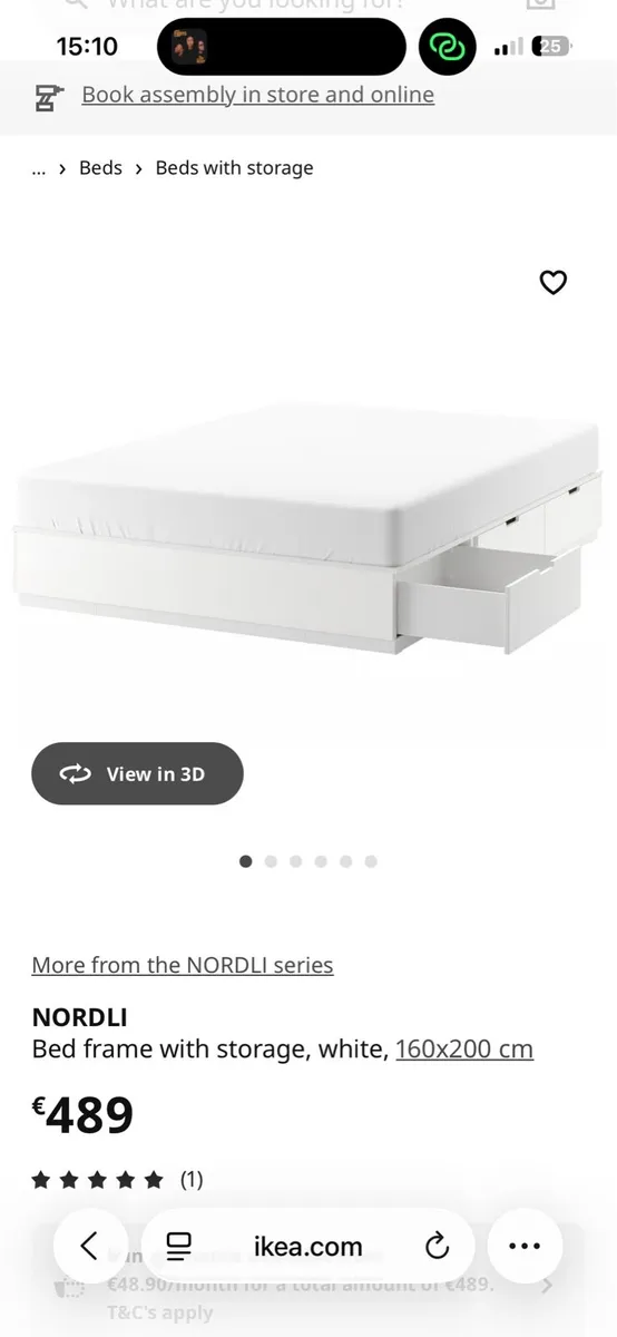 IKEA storage bed - Image 4