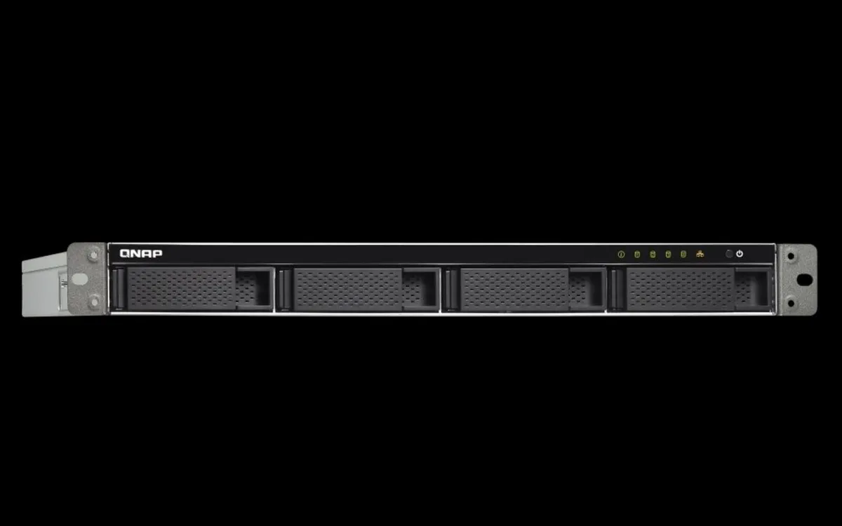 QNAP TS-453BU 4-Bay 1U Rack NAS - Image 1
