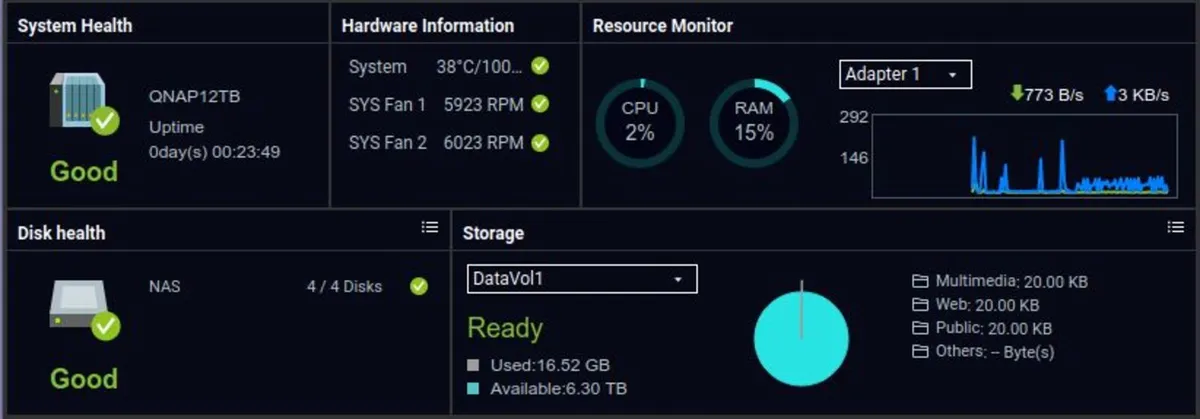 QNAP TS-453BU 4-Bay 1U Rack NAS - Image 4