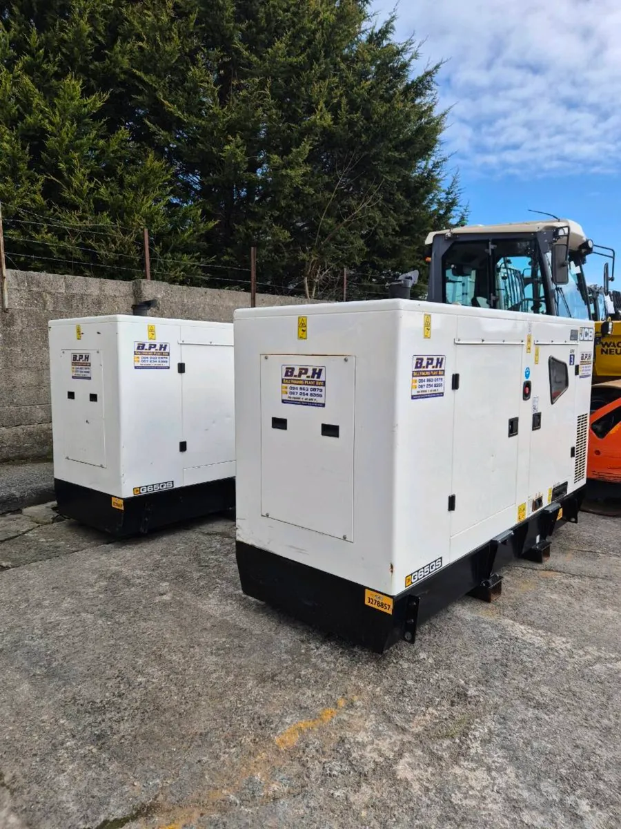 Generators JCB G65QS year 2023 65 KVA SALE or HIRE - Image 2