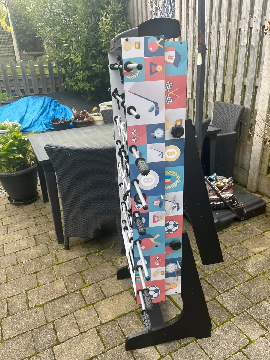 4 in 1 Kids Foldable Games Table - Image 2