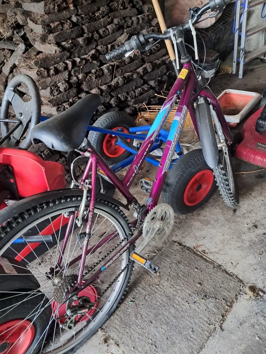 Childrens bikes, go cart  and flickers - Image 3