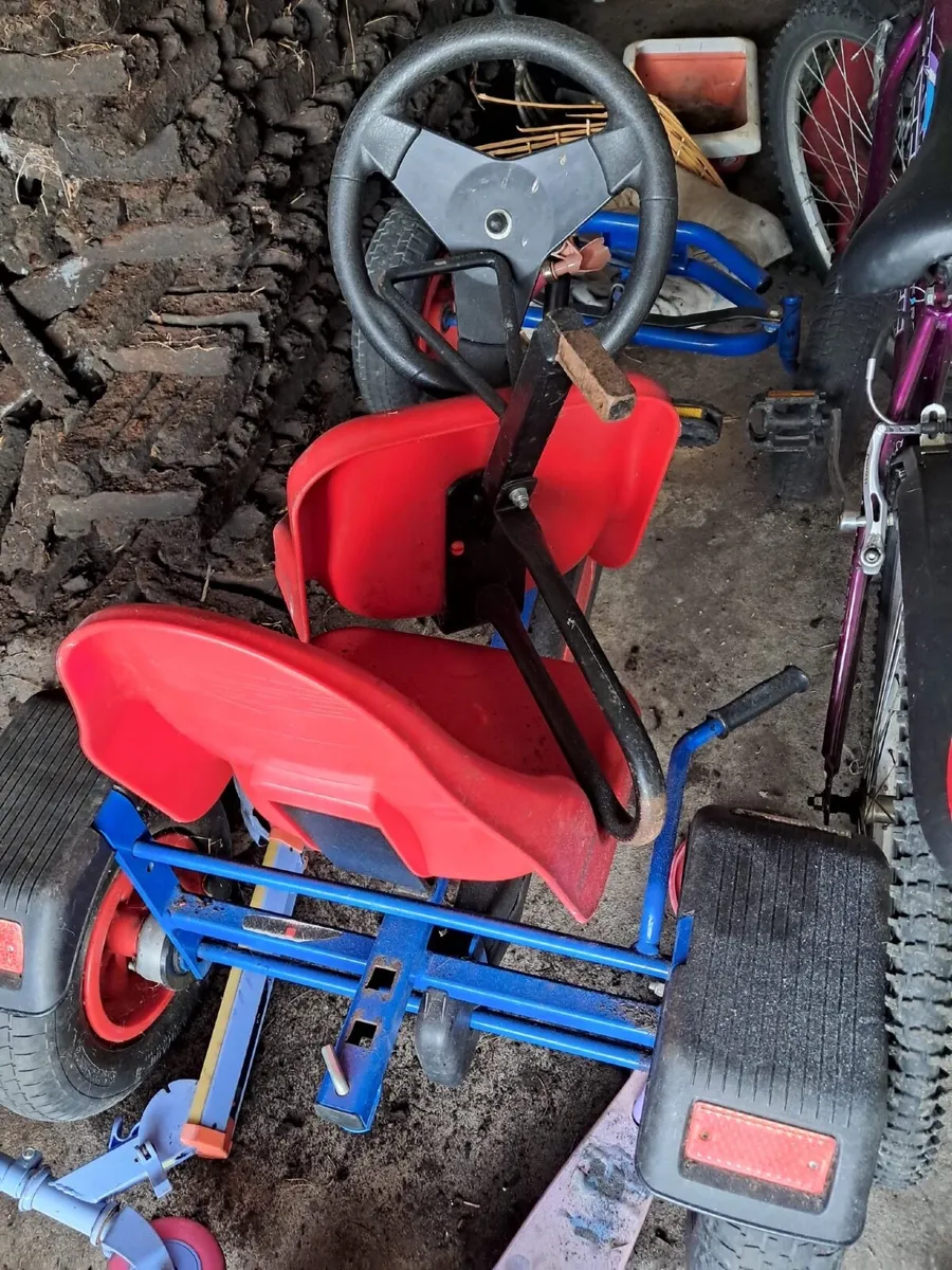 Childrens bikes, go cart  and flickers - Image 4