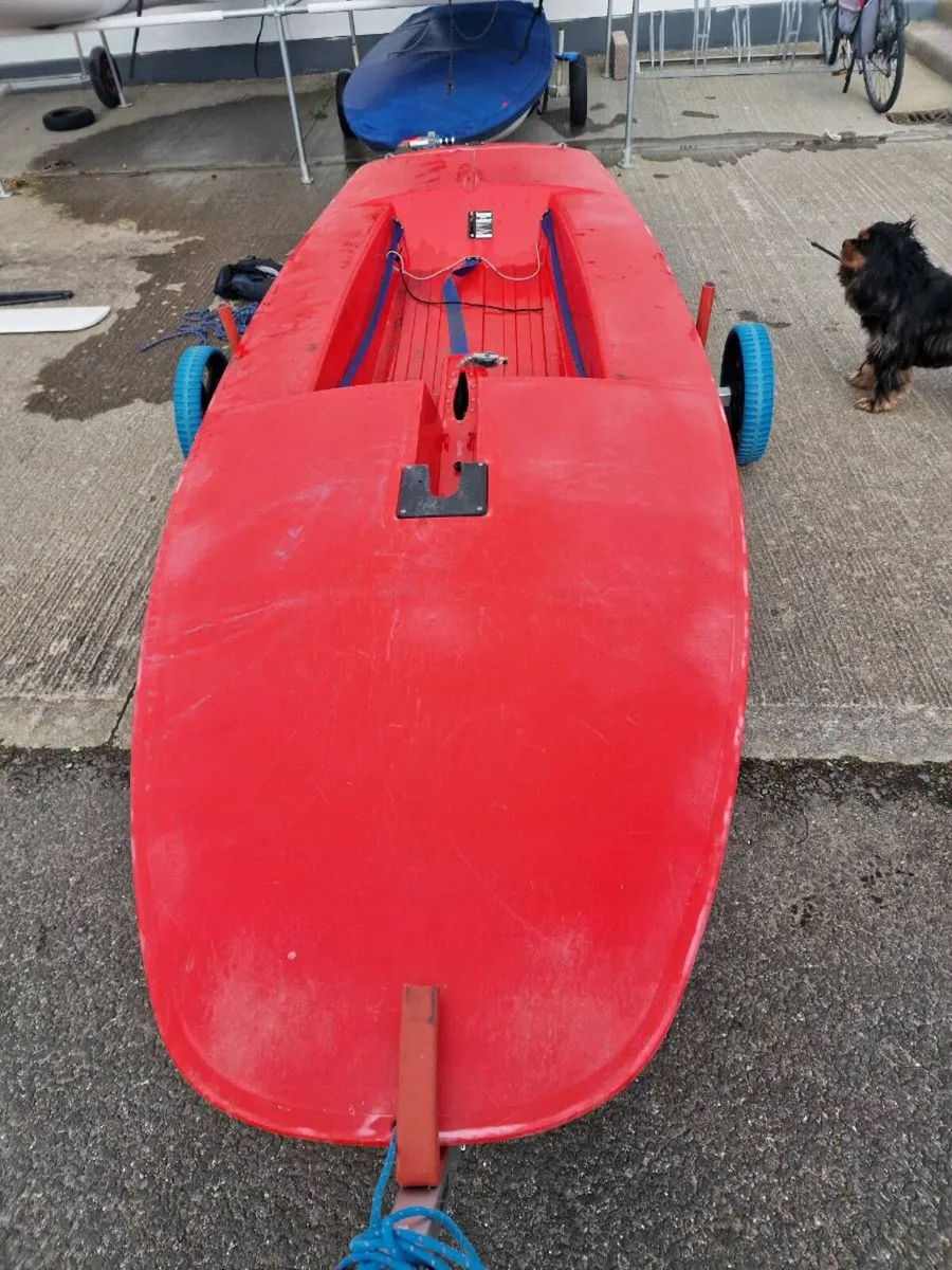Topper sailing dinghy - Image 3