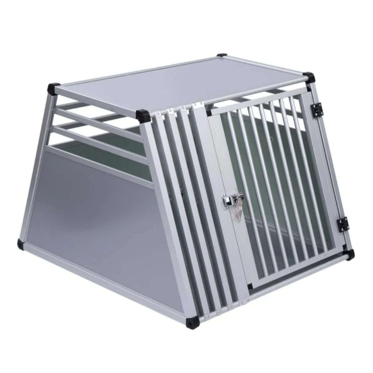 Aluminium dog transport crate - Image 2
