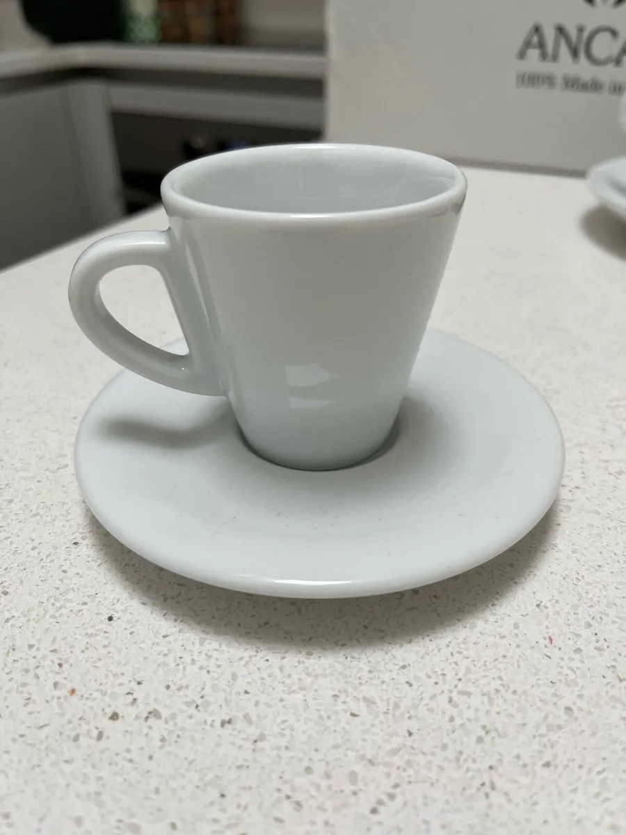 Set of Ancap porcelain coffee cups - Image 2
