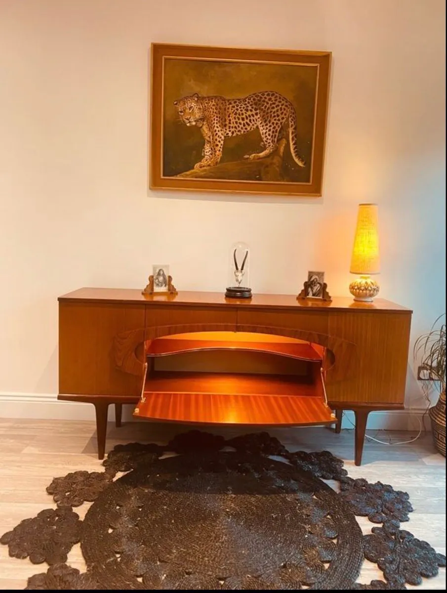 Mid Century Drinks Cabinet Sideboard - Image 3