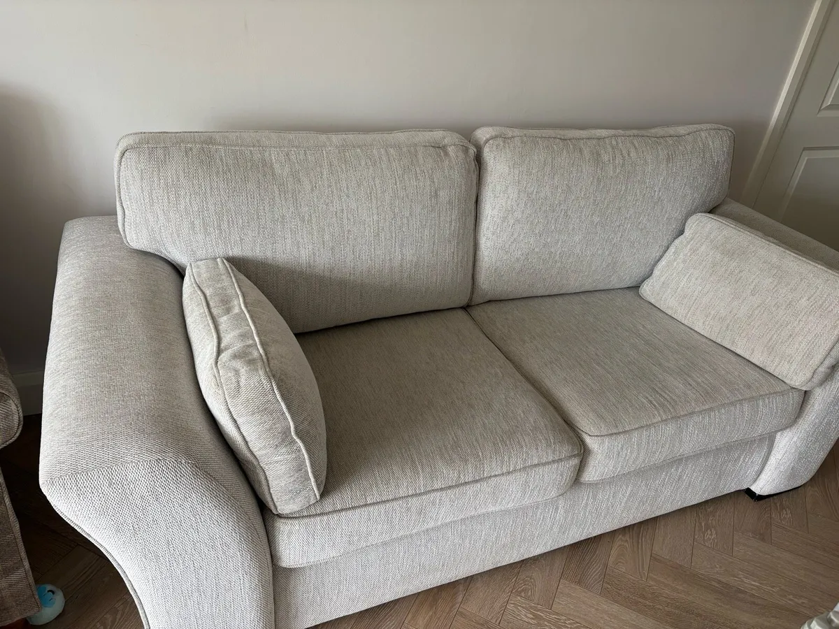 EZ Living Beaufort fabric 3 seater sofa - Image 1