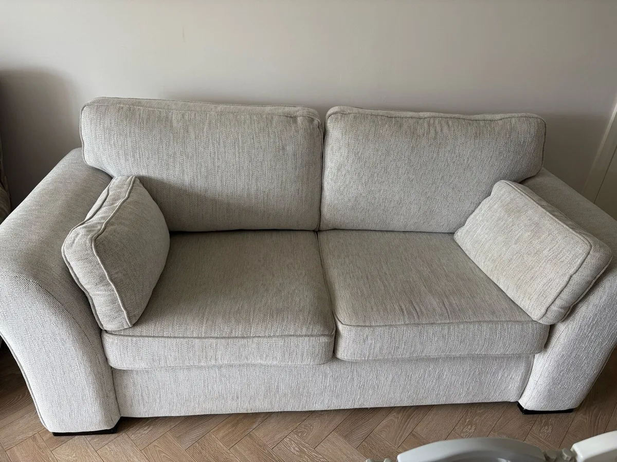EZ Living Beaufort fabric 3 seater sofa - Image 2