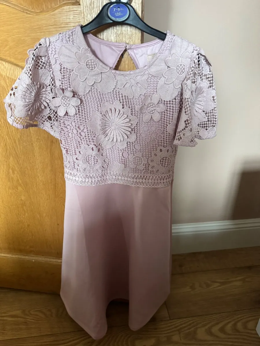 Confirmation dress and denim jacket - Image 1