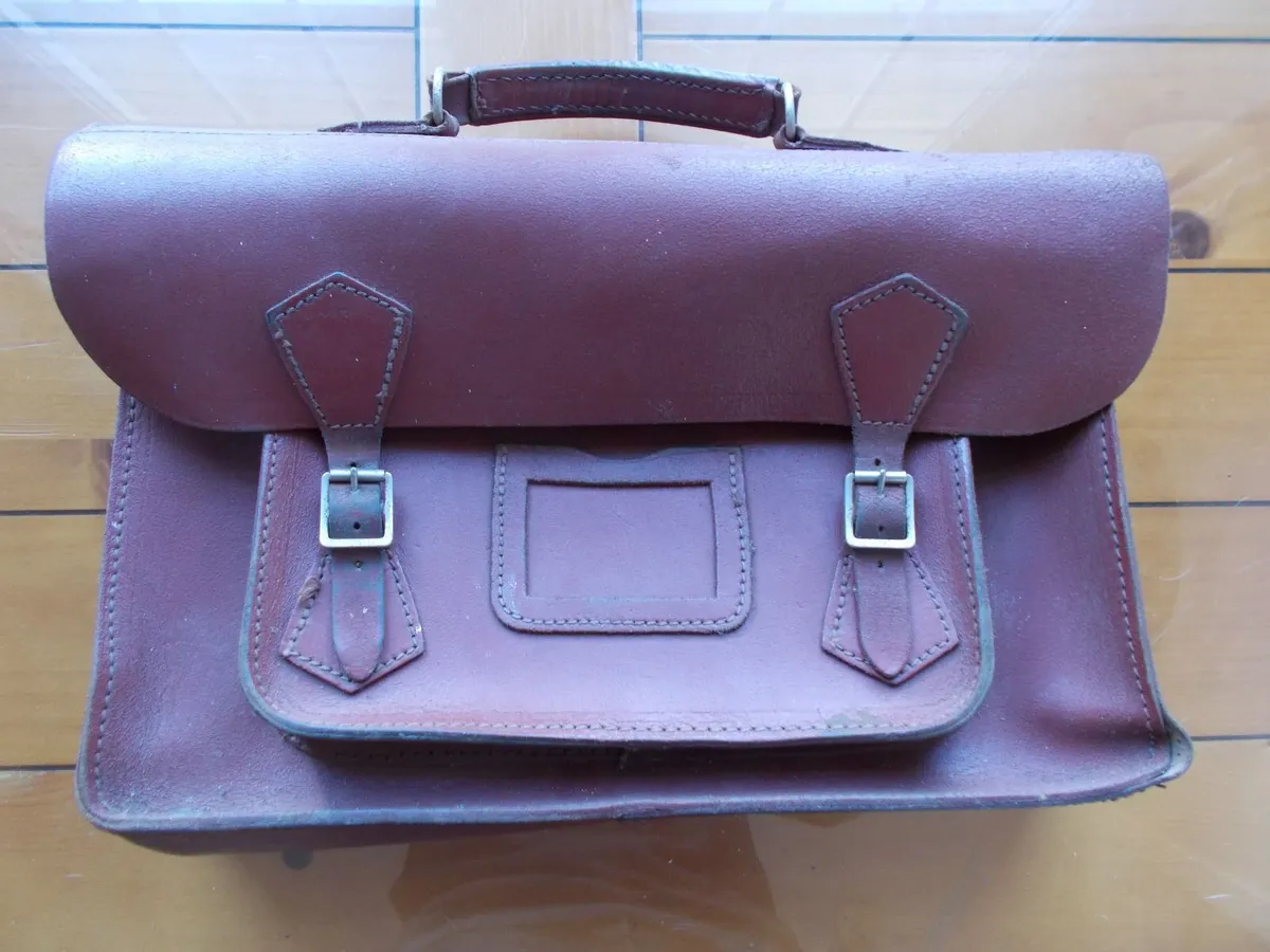 Vintage Child's School Bag - Image 1