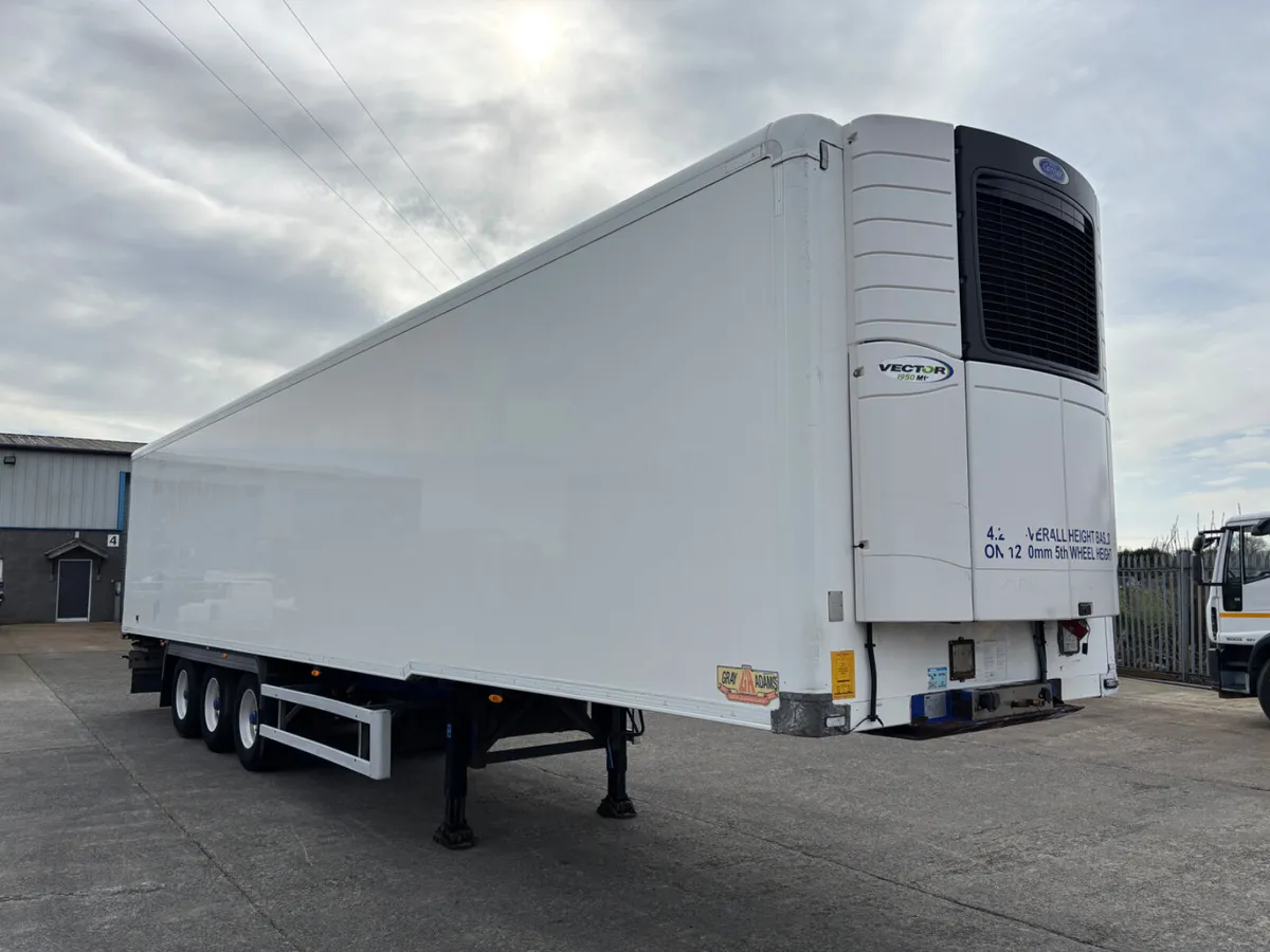 2017 G&A FRIDGE Trailer Twin Evap Barn Doors - Image 4