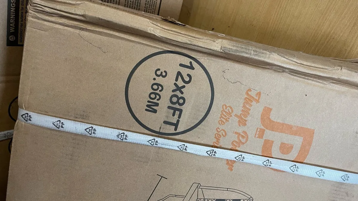 12x8 foot trampoline - Image 2